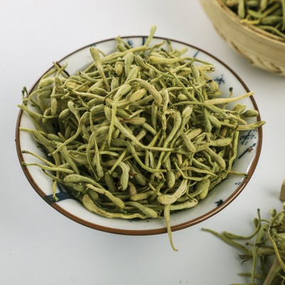 河南封丘带绒毛金银花正品二花金银花散装花草茶产地直销厂家批发图5