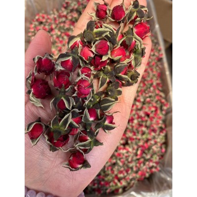 金边玫瑰平阴玫瑰花冠花茶干金边玫瑰干玫瑰花重瓣红玫瑰花茶批发图3