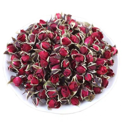 金边玫瑰平阴玫瑰花冠花茶干金边玫瑰干玫瑰花重瓣红玫瑰花茶批发图4