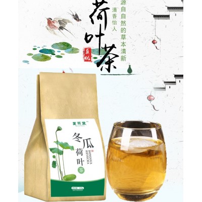 冬瓜荷叶茶 柠檬荷叶茶玫瑰荷叶茶组合袋泡茶oem贴牌代加工荷叶茶图2