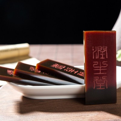 驴皮阿胶片东阿道地阿胶阿胶糕原料240克铁盒阿胶块实拍固元糕图4