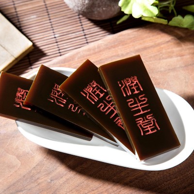驴皮阿胶片东阿道地阿胶阿胶糕原料240克铁盒阿胶块实拍固元糕图2