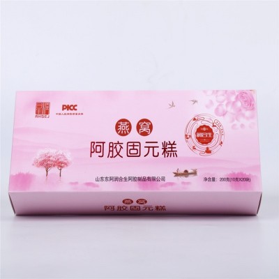 新上东阿特产即食燕窝阿胶固元糕 阿胶糕 鹿胶糕 阿胶块 一件代发图5