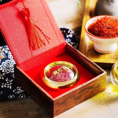 批发藏红花礼盒装5克装番红花伊朗产地藏红花中药材长丝西红花图2