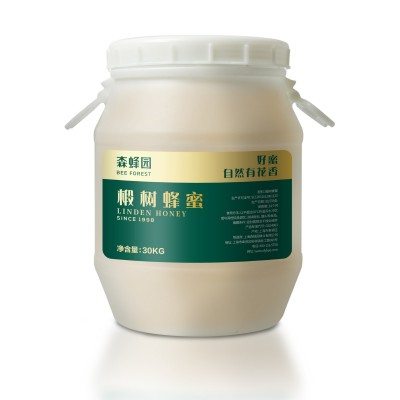 森蜂园厂家批发30kg桶装蜂蜜食品原料椴树蜂蜜桶装蜂蜜图5
