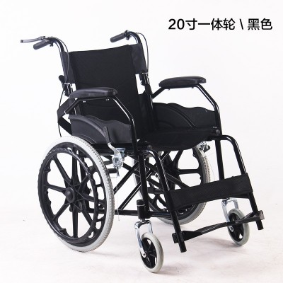 厂家批发福美瑞轮椅折叠轻便软座老年人残疾人轮椅车手推代步车图3