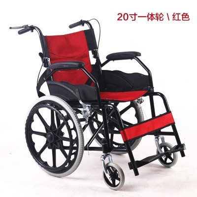 厂家批发福美瑞轮椅折叠轻便软座老年人残疾人轮椅车手推代步车图4