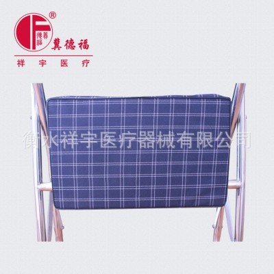 厂家供应 不锈钢轮座助行器 助行休息 行走助步器图2