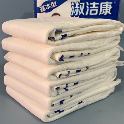 淑洁康成人纸尿裤L码 大号男女老年尿不湿老人用基本型10片整箱批图4