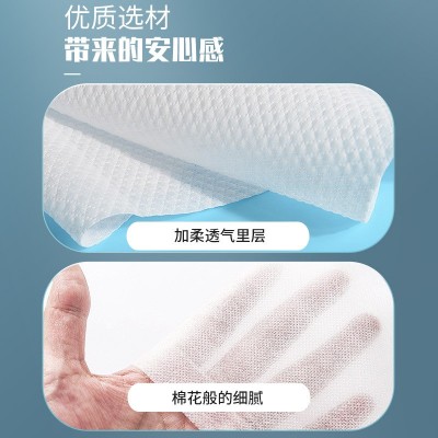 厂家批发现货包邮一次性三层无纺布口罩熔喷过滤防尘薄款防护口罩图2