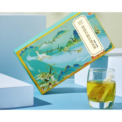 森山食养牌铁皮石斛叶薏米茶 石斛茶仿野生养生茶泡茶花茶消火茶图4