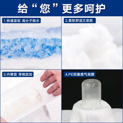 成人拉拉裤 老年人内裤型纸尿裤护理隔尿不湿 M-L码 厂家批发直供图4