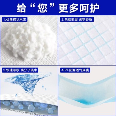 成人护理垫老年人隔尿垫康医博士尿不湿纸尿片60x90 厂家批发直供图4
