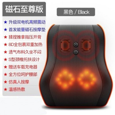 腰椎肩颈按摩器颈部背部腰部颈肩按摩枕车家腰靠垫多功能全 身枕头图4