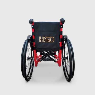 运动轮椅好思达致臻70可折叠可挂车头铝合金快拆轮椅厂家一件代发图4