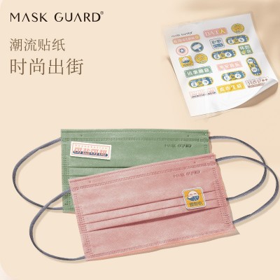 MASK GUARD防护口罩一次性防护三层防护熔喷布独立包装厂家批发图4