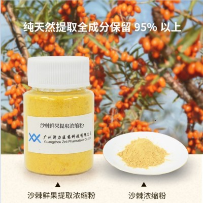 乡本乡草 沙棘维生素王E/A水果药食同源全成分提取物 沙棘喷干粉图2