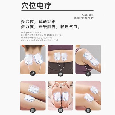 腰椎按摩器躺式智能腰椎枕家用腰部理疗仪曲度牵引矫正拉伸器图3