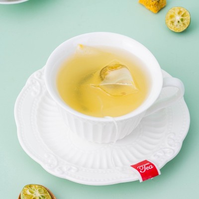 金桔百香果茶青桔百香果茶柠檬茶茶包冷泡茶水果茶花茶三角包袋装图3