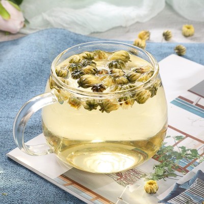 黄菊菊花茶一杯一朵黄山贡菊罐装皇菊黄菊50g胎菊白菊花花草茶图2