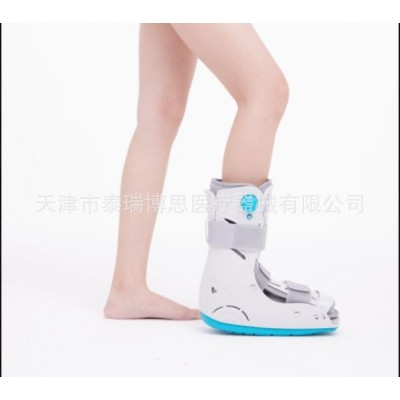 踝关节固定支具 充气跟腱靴 充气助行靴 助行鞋脚部固定支具图5