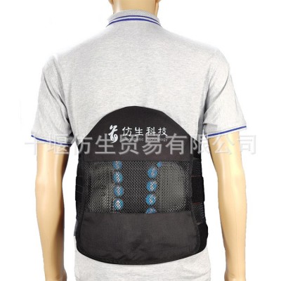 腰部椎间盘突出可调节透气网布单侧拉绳滑轮高强度可塑板护腰支撑
