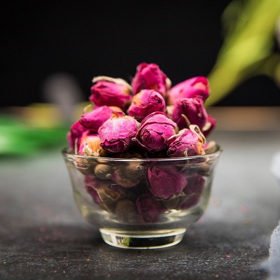 斐若诺重瓣红玫瑰 玫瑰花茶 瓶装玫瑰花 玫瑰花朵 花草茶代加工图2