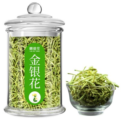 新货花草茶金银花茶罐装金银花
