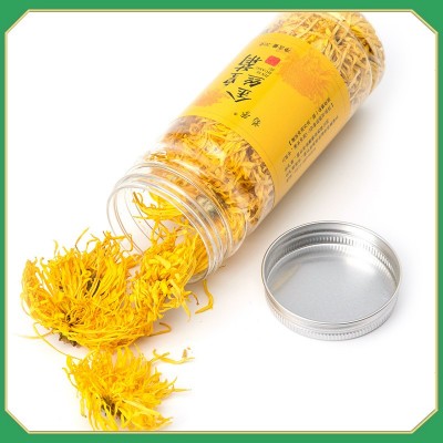 金惠OEM代工大朵金丝皇菊瓶装20g一朵一杯黄菊花贴牌订制花草茶叶图2