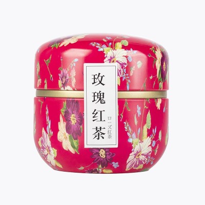 花茶罐装蜜桃乌龙茶小铁罐三角包袋泡茶组合花果茶玫瑰红茶花草茶图3