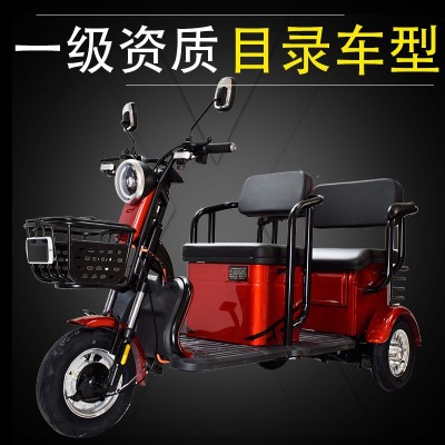 国标目录上牌V8客货两用电动三轮车老年人休闲代步车成人接送孩子图3