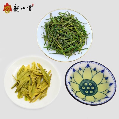 茶叶白茶浙江高山绿茶奶白茶2022春茶吉安毛峰黄金芽散装批发500g