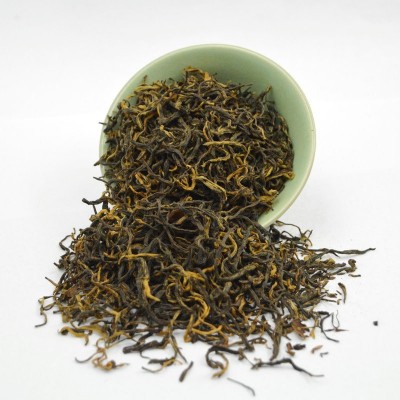 蜜香黄芽金骏眉红茶散茶袋装2022新茶春茶批发茶叶一件代发金俊眉图5