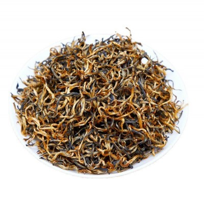 蜜香黄芽金骏眉红茶散茶袋装2022新茶春茶批发茶叶一件代发金俊眉图3