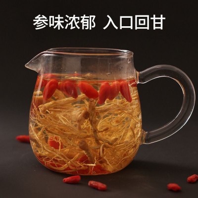 人参须批发长白山足干生晒参粗须 手掰白参须泡水泡酒打粉人参须图5