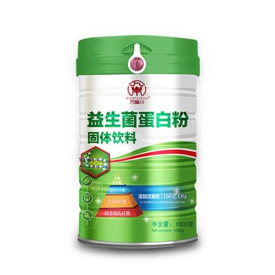 成人中老年益生菌蛋白粉 乳清蛋白粉 动植物双蛋白质粉图5