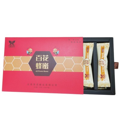 云南百花蜜批发独立小包袋装蜂蜜整盒装(10包/盒)厂家批发图4