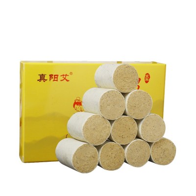 男性艾条艾柱雷火灸艾灸艾段陈艾柱盒装南阳支持批发可定 制图5