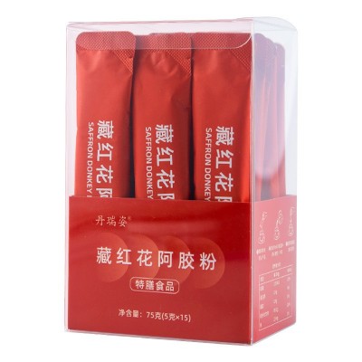 源头厂货 藏红花阿胶粉 女性姨妈调理 人参当归枸杞玫瑰 気血双补图4