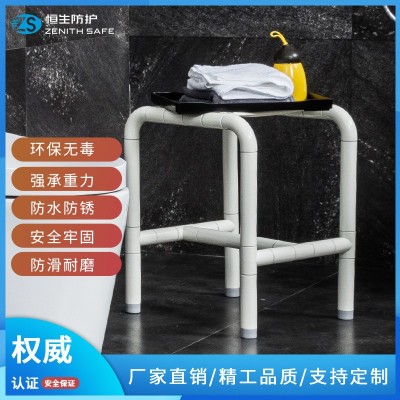 无障碍卫生间洗澡椅老人残疾人防滑沐浴凳不锈钢可折叠淋浴椅子图4
