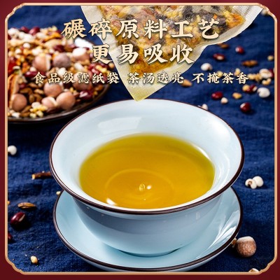 赤小豆芡实红薏米茶 三角包袋泡茶 组合花茶 一件代发 红豆薏米茶图3