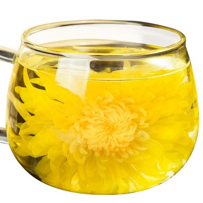 江西修水金丝皇菊100朵独立包装菊花茶黄菊花餐厅酒店饮用茶批发图4