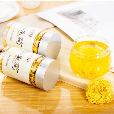 金丝皇菊罐装花茶一朵一杯菊花茶批发现货花草茶图3
