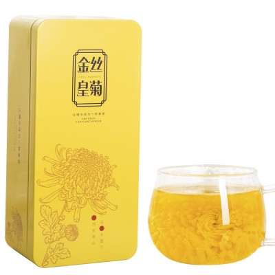 菊花茶金丝皇菊一朵一杯江西修水大黄菊花贡菊小袋散装批发图5