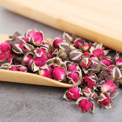 散装金边玫瑰批发 云南金边玫瑰花茶 烘干金边玫瑰花干现货图2