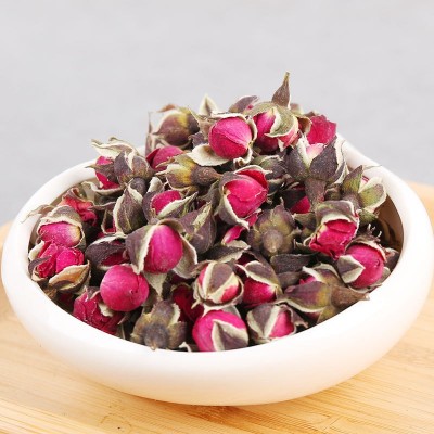 散装金边玫瑰批发 云南金边玫瑰花茶 烘干金边玫瑰花干现货图3