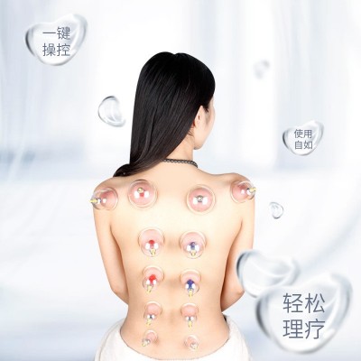 电动刮痧仪拔罐器家用套火罐中医非玻璃全套气罐真空罐子图2