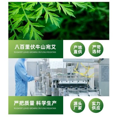定康艾草腰椎贴 艾叶贴 艾草贴艾灸贴图2