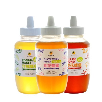 批发蜂蜜1000g礼品土蜂蜜结晶洋槐枣花荆花蜂产品自家蜂场代发图5