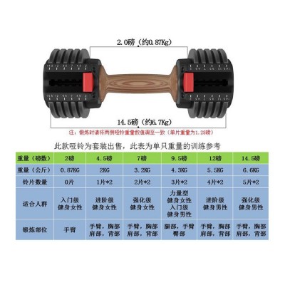 智能可调哑铃用快速可调节哑铃家用健身房商用健身器材 源头厂家图2